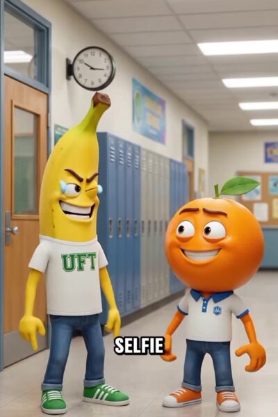 The ugly orange never gives up.