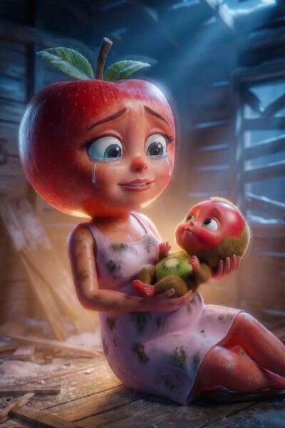 Housemaid fruit story adaptation #aifruit #sadstory #brainrot #aistor